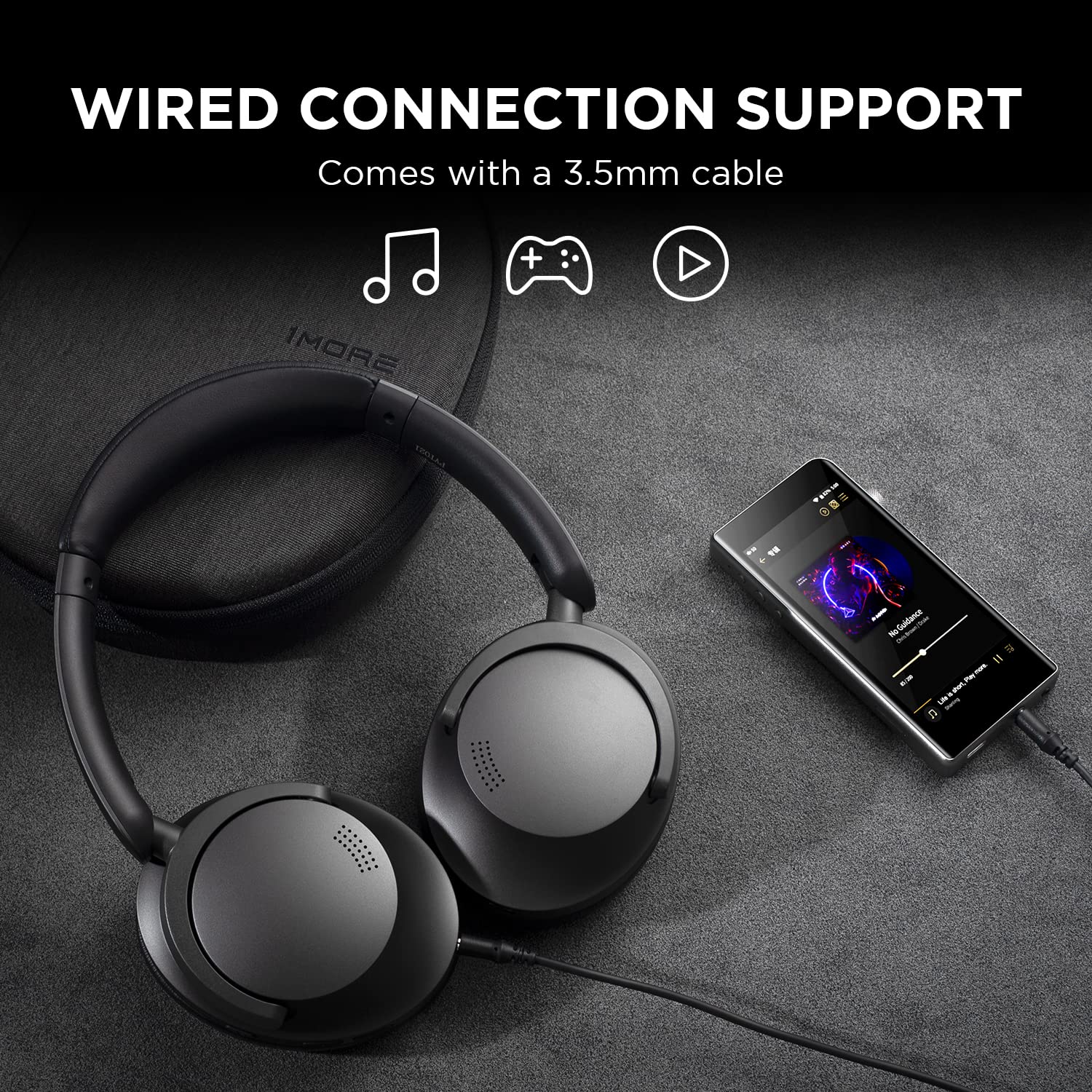 1MORE SonoFlow Wireless Headphones β Active Noise Cancelling with LDAC Lossless Codec